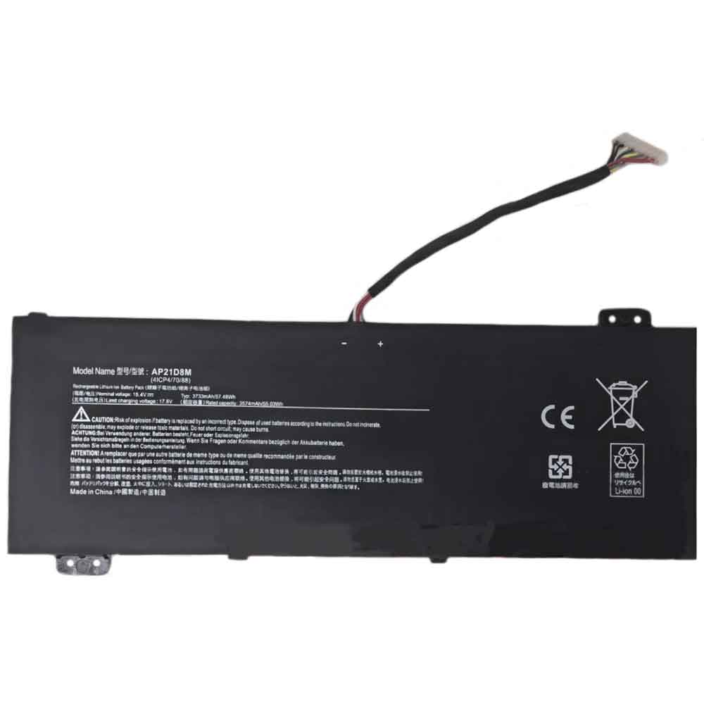 Batería para Acer BAT H10 1ICP5/65/Acer BAT H10 1ICP5/65/Acer AP21D8M